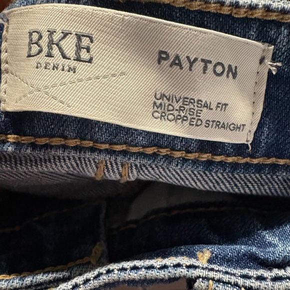 BKE women PAYTON UNIVERSAL FIT
MID RISE CROPPED STRAIGHT - Picture 4 of 4